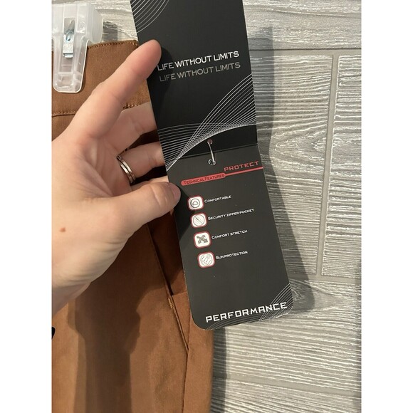 Swiss Alps MMP2257 Mens Paramount Stretch Pant,‎ Desert Khaki Size 34 - Picture 5 of 11